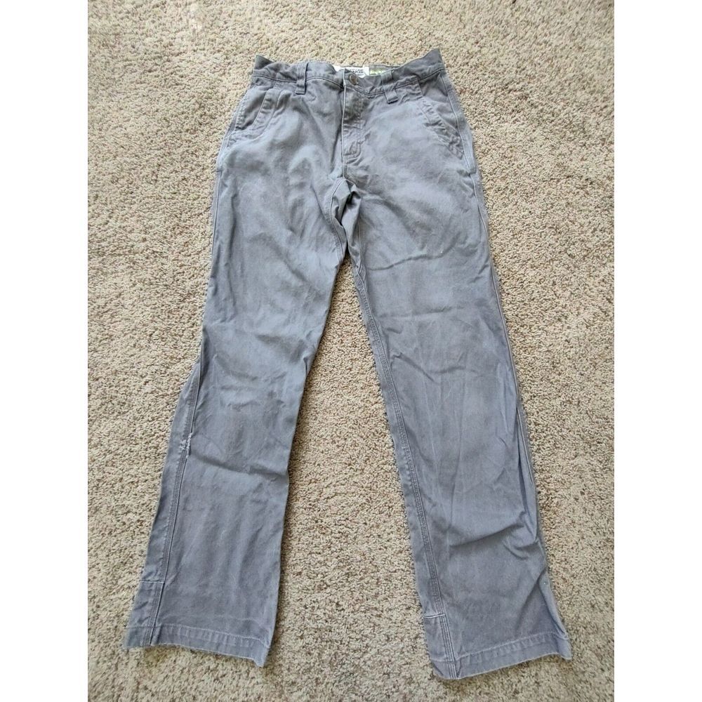 Mountain Khakis Jeans Pants Men's 32x34 (31x34) Grey Organic Cotton Relaxed Fit